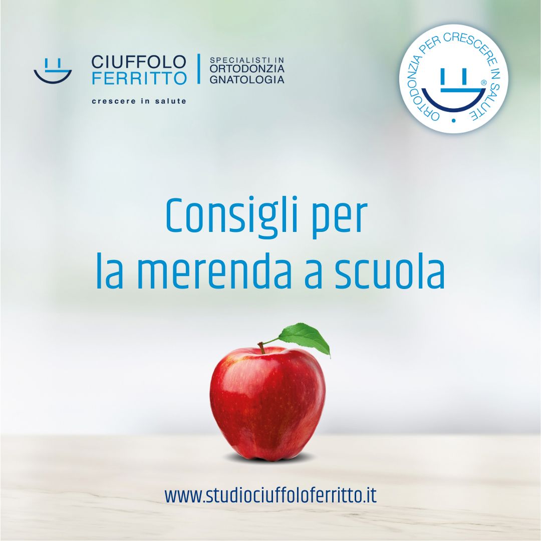 Consigli per la merenda a scuola